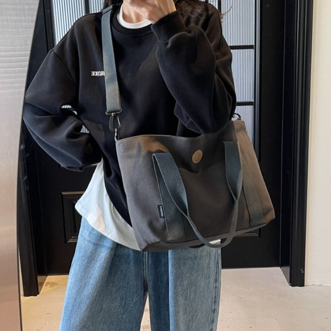 キャンバストート 便利な多機能帆布バッグ