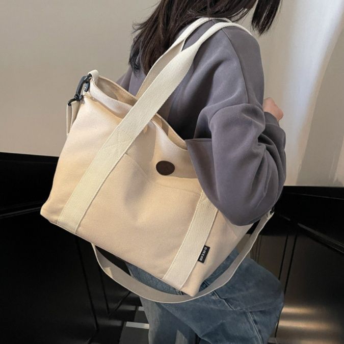 キャンバストート 便利な多機能帆布バッグ