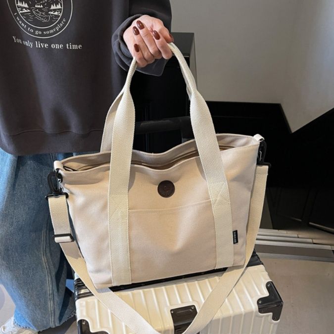 キャンバストート 便利な多機能帆布バッグ