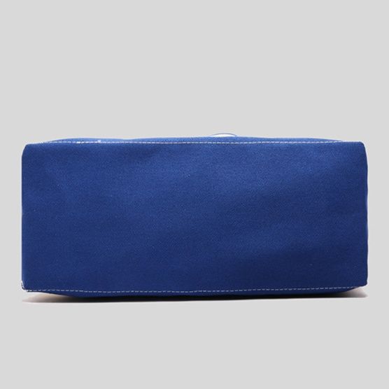 キャンバストート コントラスト持ち手 帆布バッグ