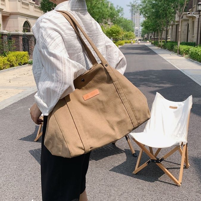 キャンバストート 日常の彩り 大容量キャンバストート