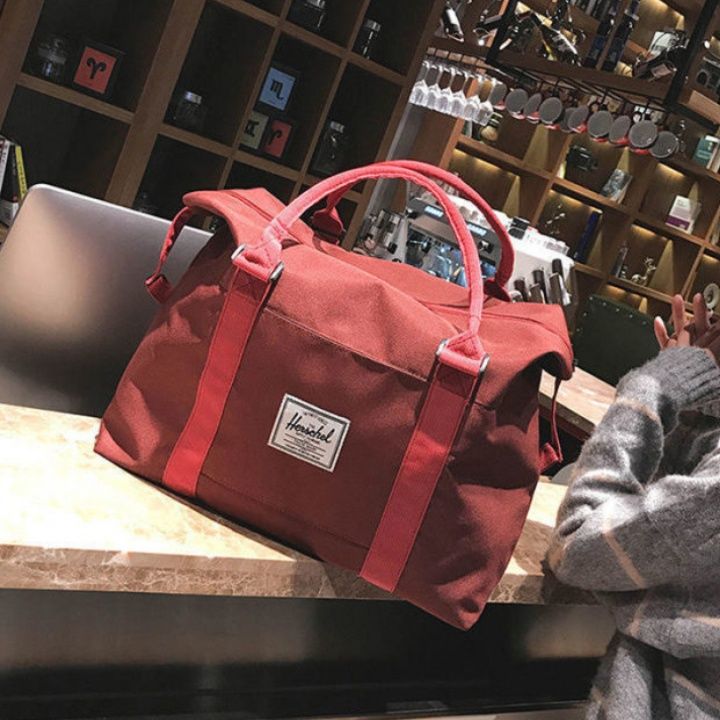 キャンバストート 旅のお供 トラベルボストンバッグ