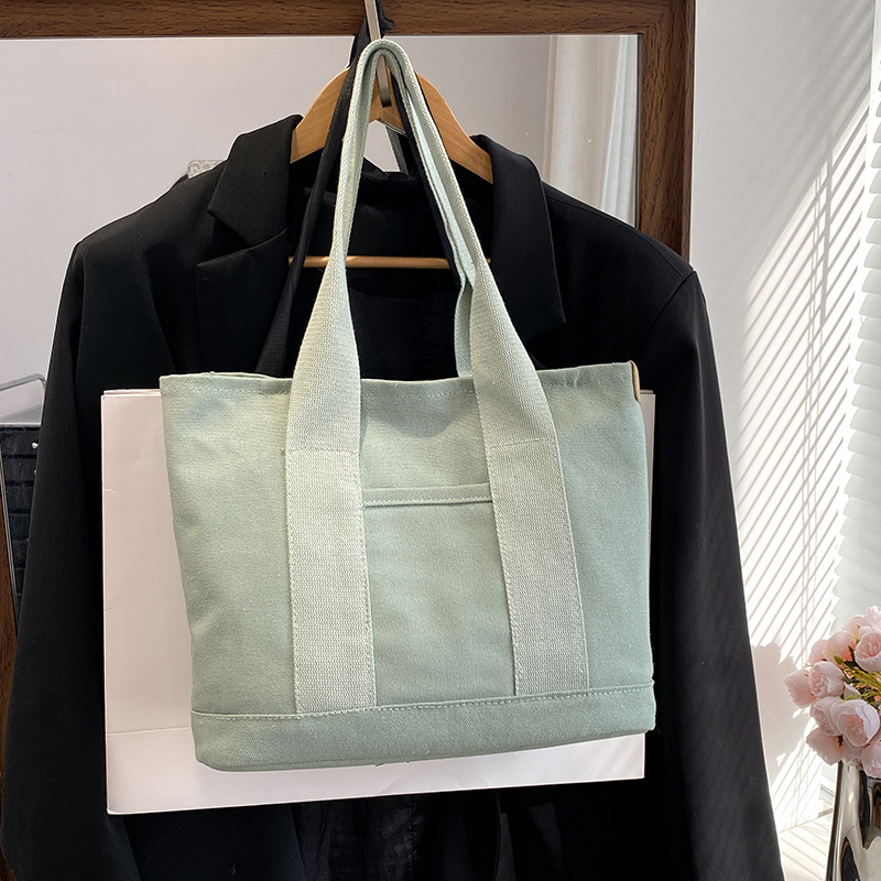 キャンバストート レディース帆布ショルダートートバッグ