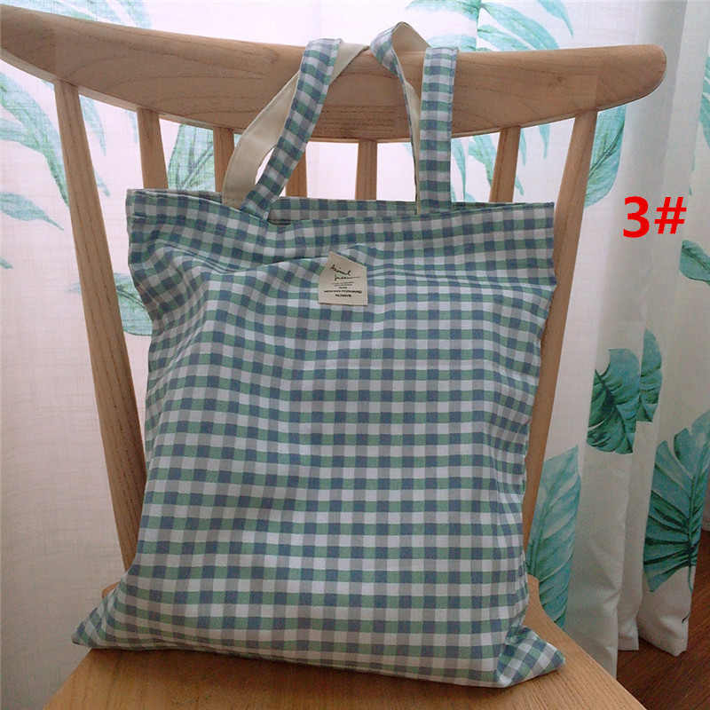 小花柄キャンバストートバッグ 大容量 通勤通学エコバッグ