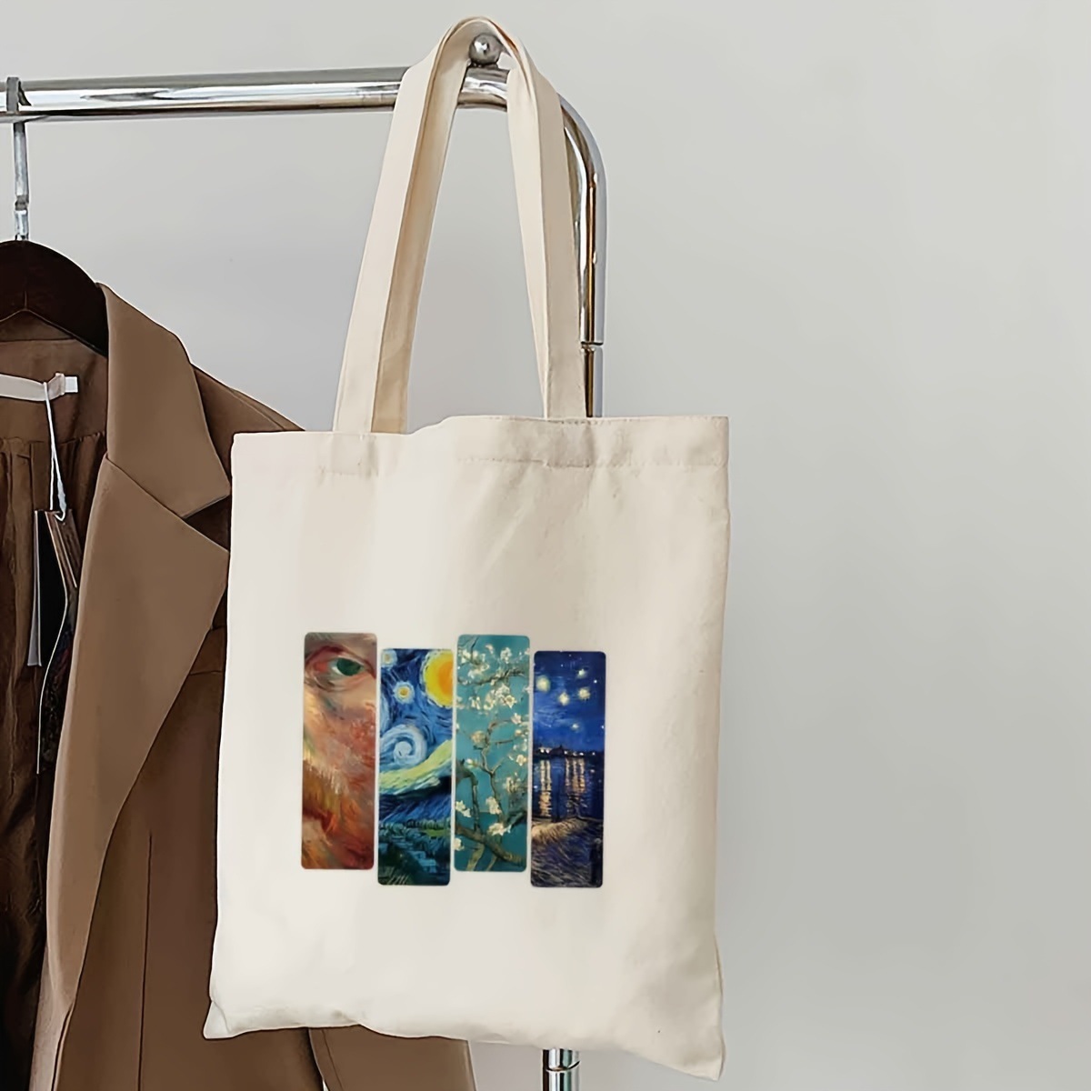 キャンバストート 名画アートパネルプリント大容量キャンバストート