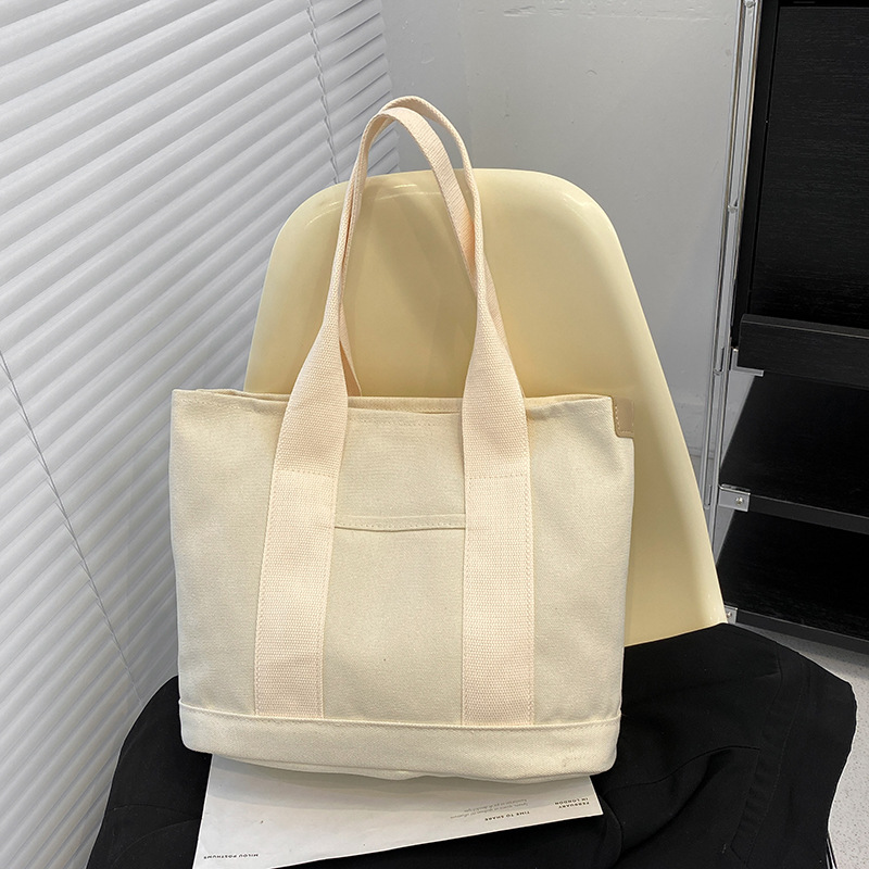 キャンバストート レディース帆布ショルダートートバッグ