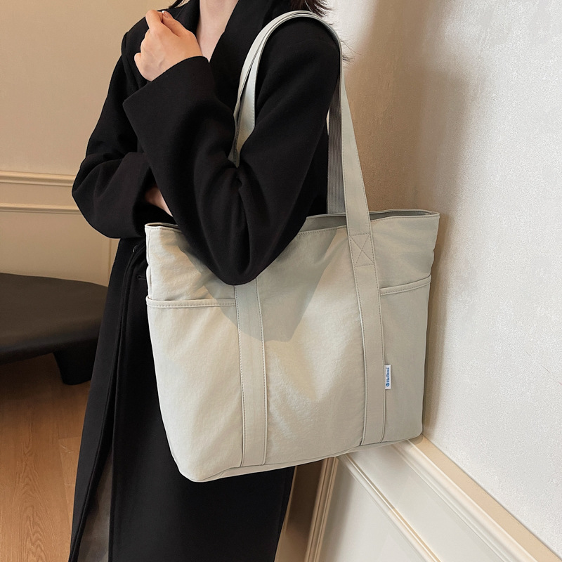 キャンバストート シンプル大容量キャンバストート