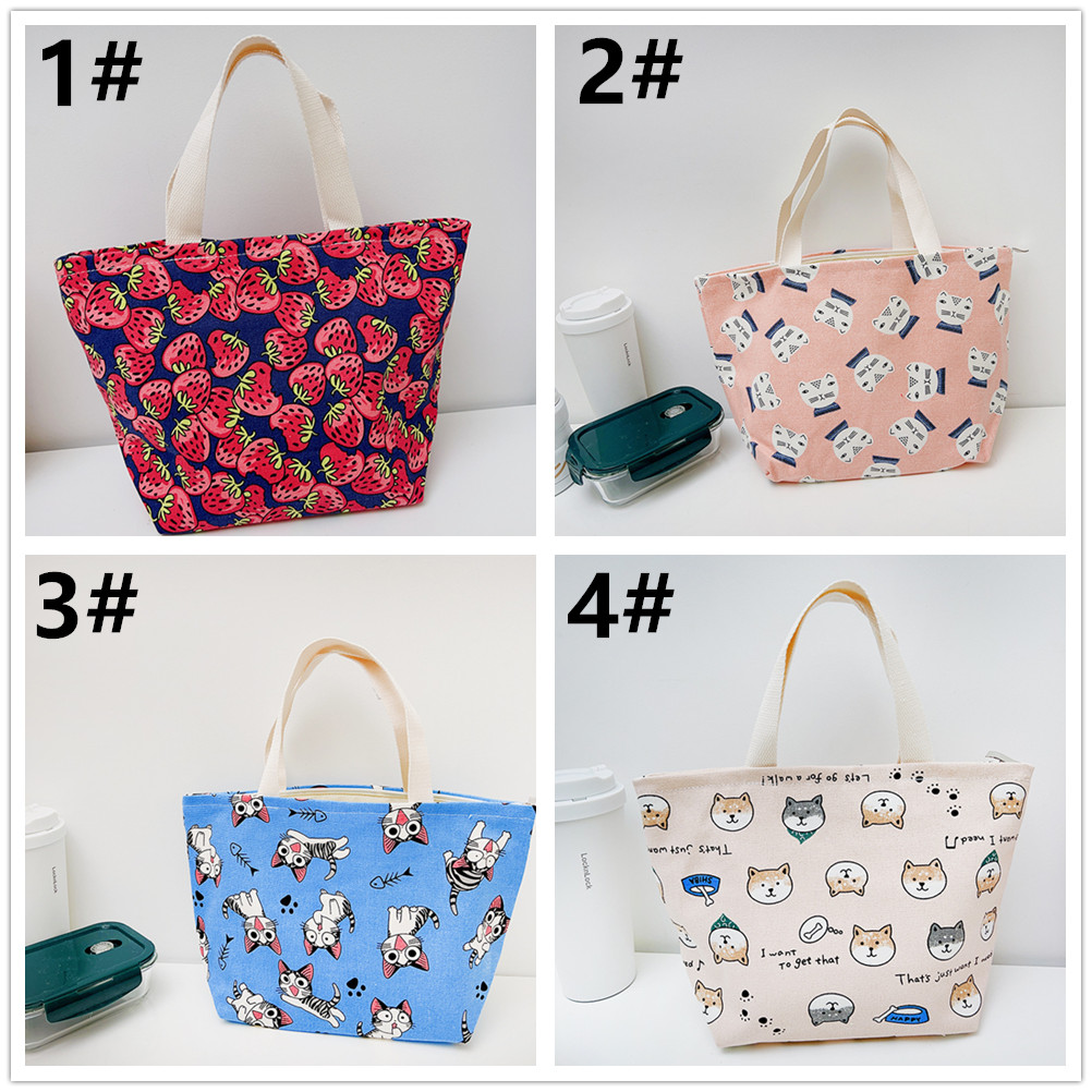 キャンバストート 猫柄キャンバス地トートバッグ手提げ可愛い大容量レディース