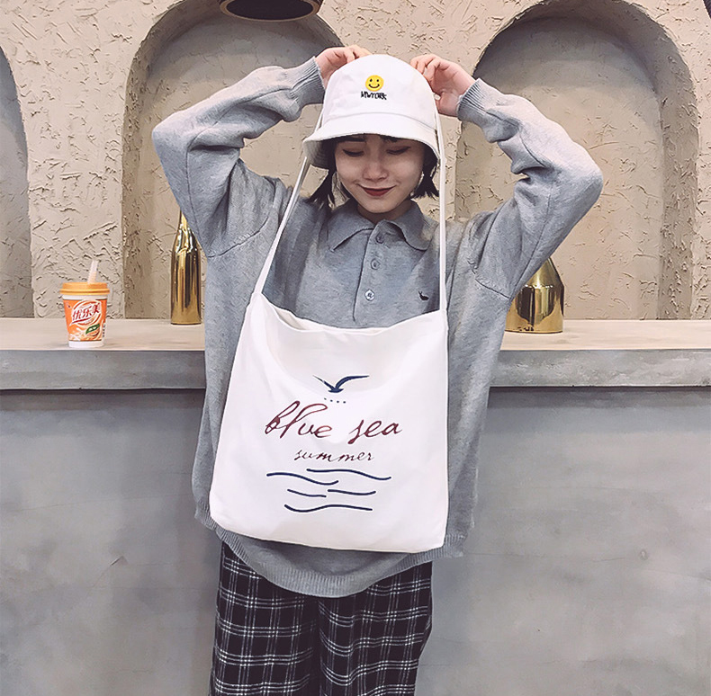 キャンバストート ショルダーバッグ 肩掛け おしゃれ