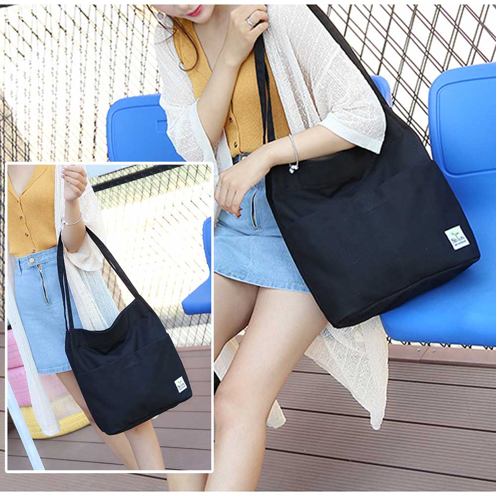 キャンバストート大容量肩掛けバッグ