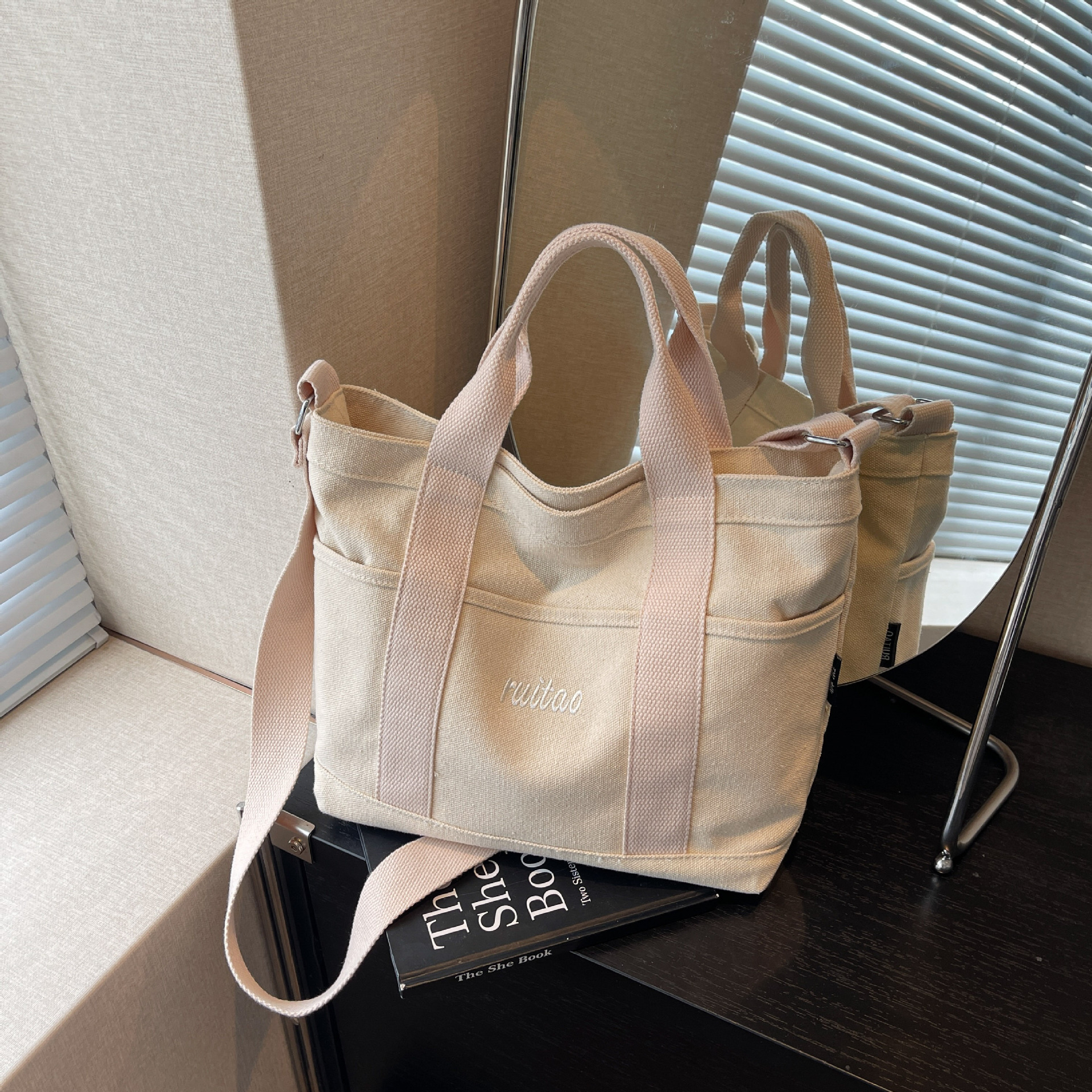 キャンバストート デイリー2WAYミニトート