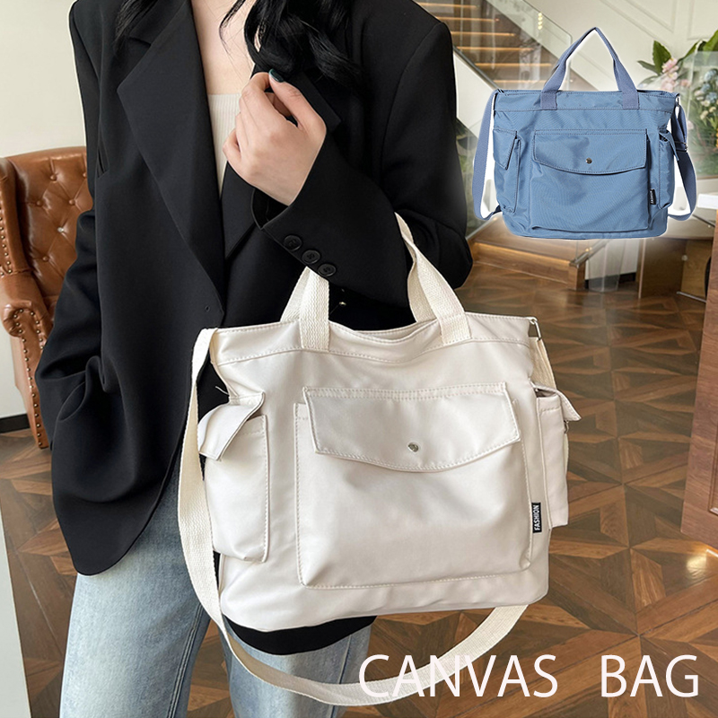 キャンバストート 2024新作 大容量帆布ショルダートートバッグ