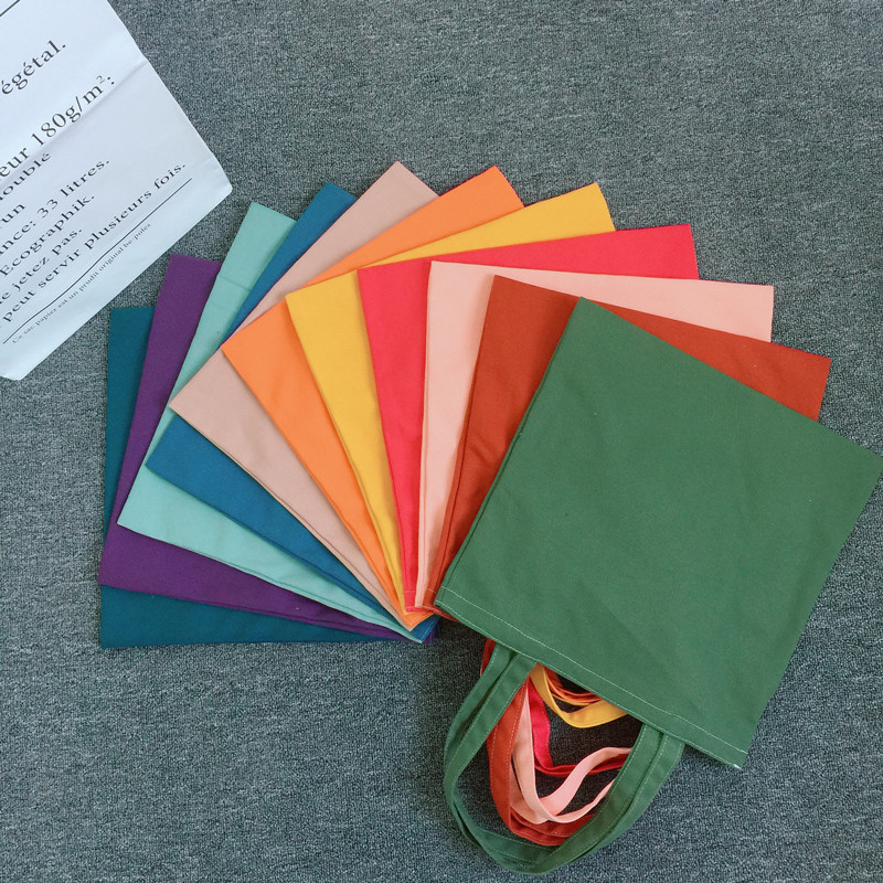 無地キャンバストート カジュアル大容量バッグ