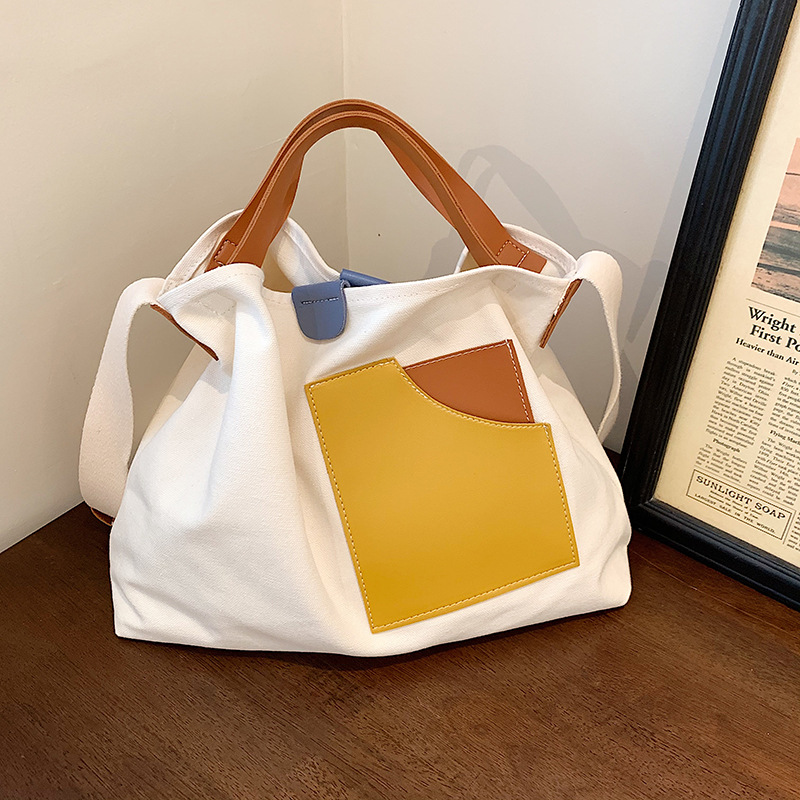 レディース キャンバストート ショルダーバッグ