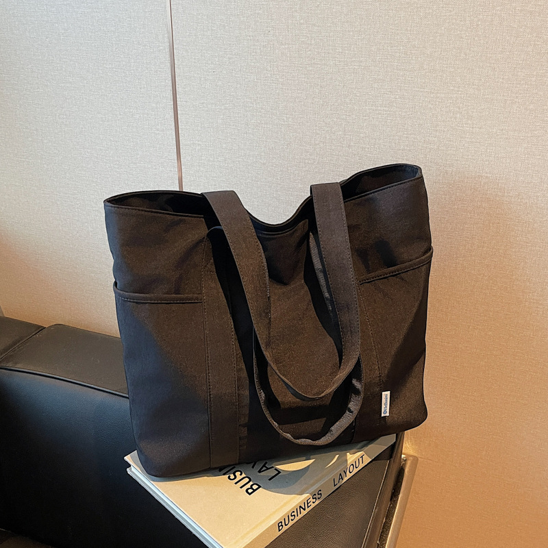 キャンバストート シンプル大容量キャンバストート