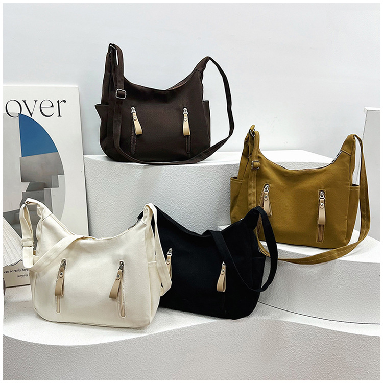 キャンバストート 大容量帆布ショルダートートバッグ