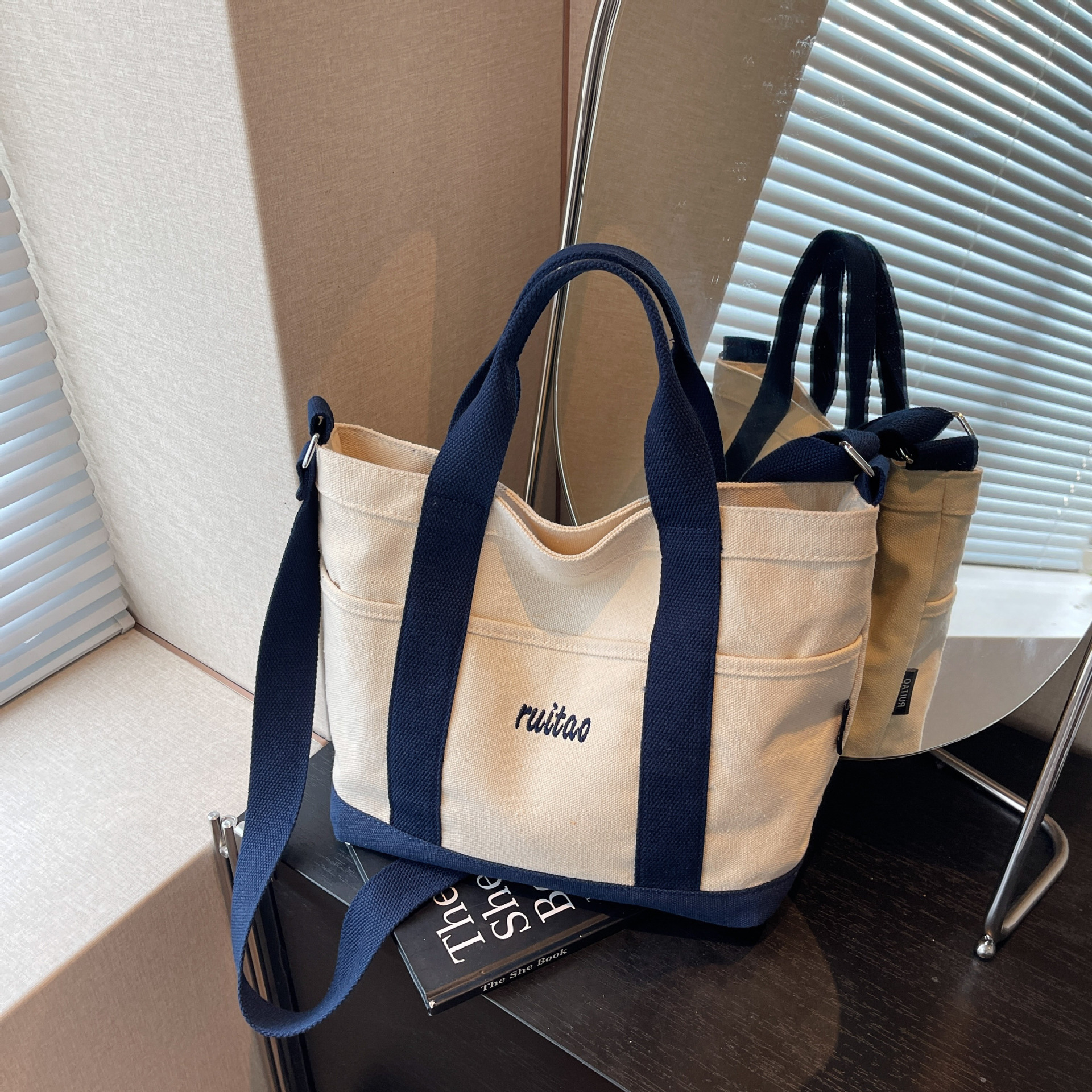 キャンバストート デイリー2WAYミニトート