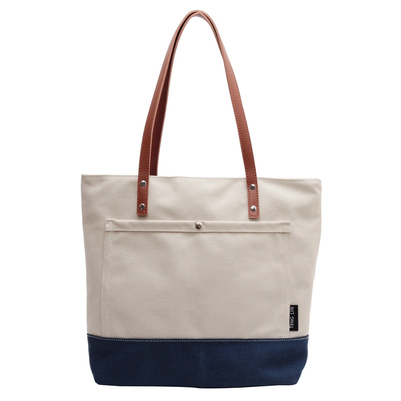 キャンバストート レディース 大容量キショルダー トートバッグ  