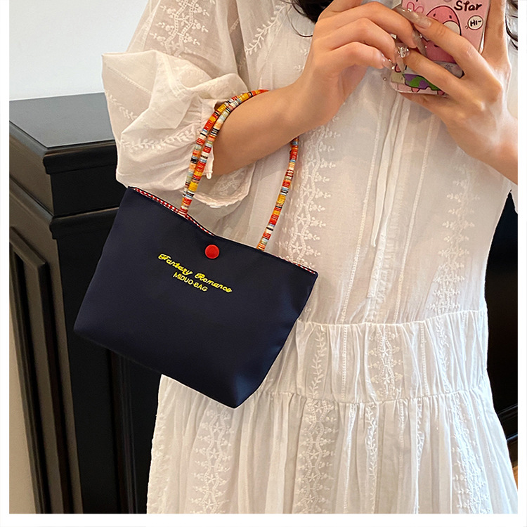 キャンバストート 彩糸ハンドル ミニトート