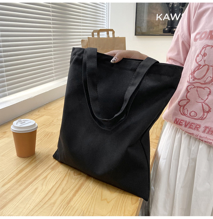 キャンバストート シンプル毎日バッグ