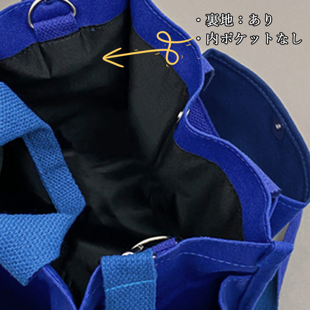 軽量ミニキャンバストート 二重ハンドル ショルダー