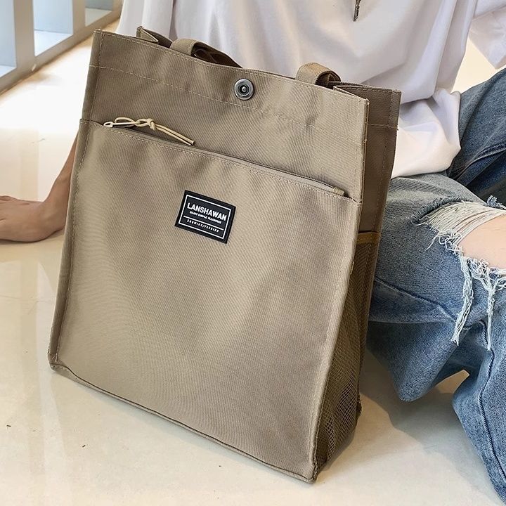 トートバックメンズ シンプル機能性ナイロントート