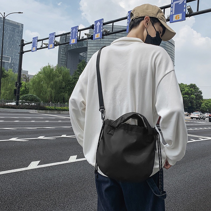 トートバックメンズ 斜めがけトートバッグ ナイロン製ショルダーかばん