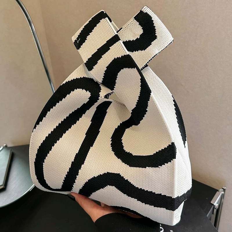 トートバックレディース 幾何学模様トートバッグ
