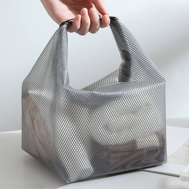 サウナウェア/サウナハット　サウナグッズ 透明メッシュ防水サウナバッグ