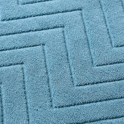 サウナグッズ ヘリンボーン模様の贅沢サウナマット