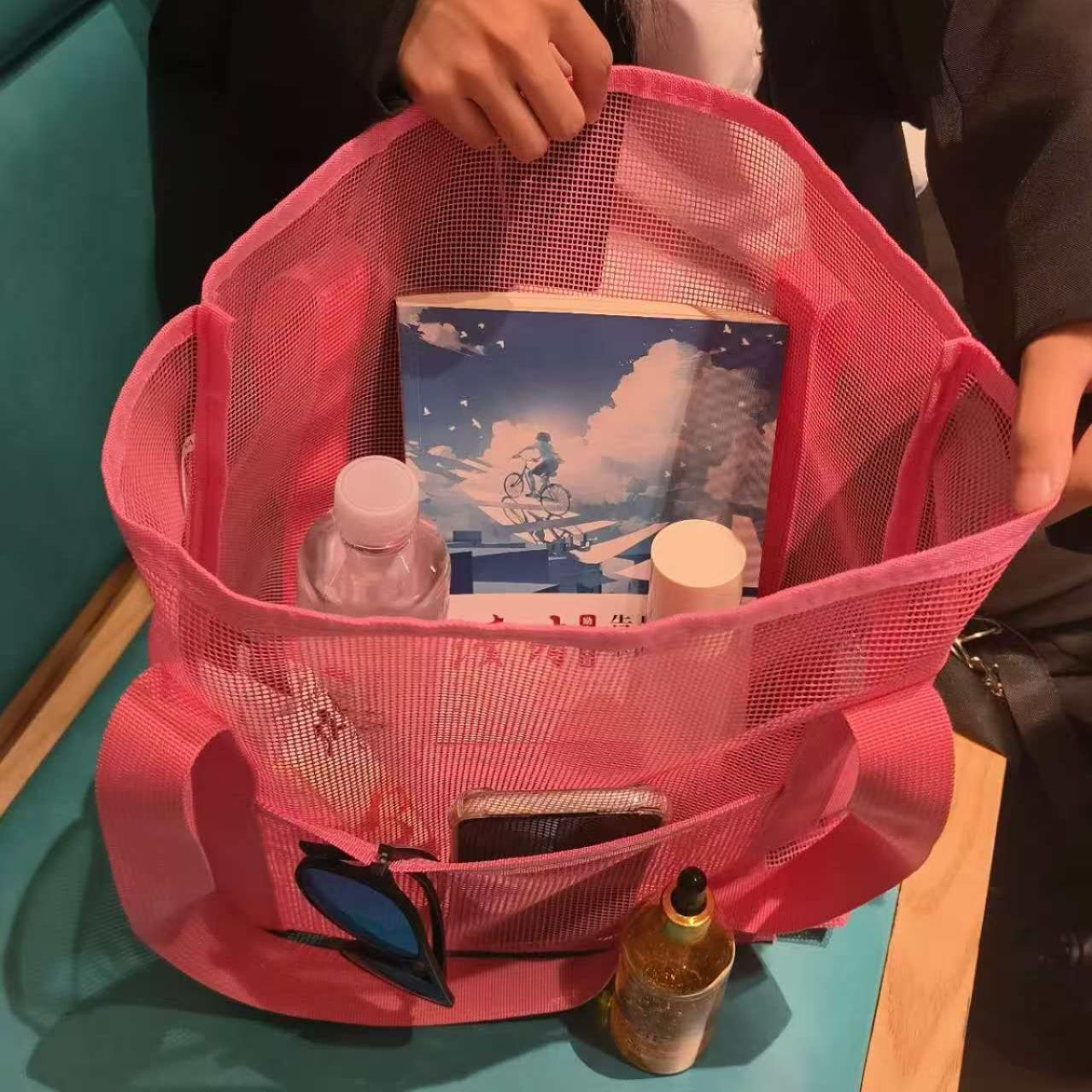 サウナグッズ 涼風メッシュサウナトートバッグ