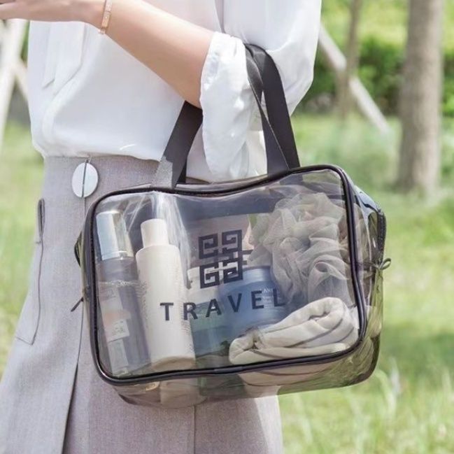 サウナグッズ 透明収納サウナバッグ