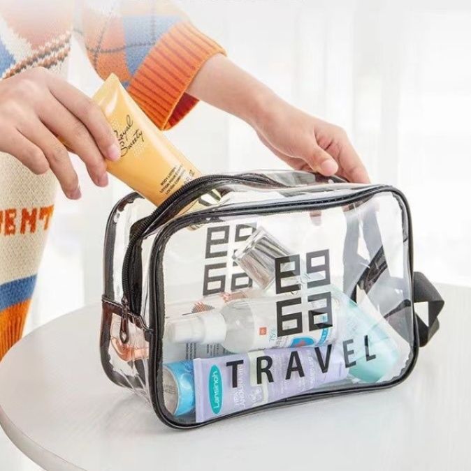 サウナグッズ 透明収納サウナバッグ