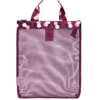 サウナウェア/サウナハット　サウナグッズ 花柄メッシュトートサウナバッグ