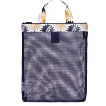 サウナウェア/サウナハット　サウナグッズ 花柄メッシュトートサウナバッグ