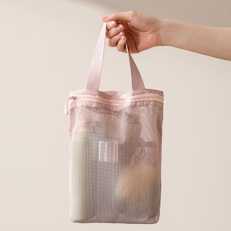 サウナウェア/サウナハット　サウナグッズ メッシュ通気性サウナバッグ