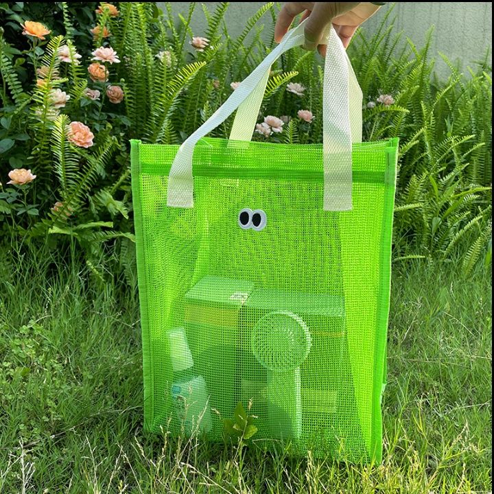 サウナウェア/サウナハット　サウナグッズ 透けるメッシュ癒しの湯バッグ
