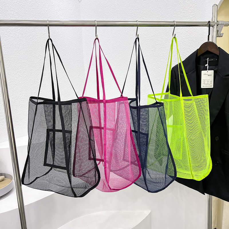 サウナウェア/サウナハット　サウナグッズ 透かし見えメッシュサウナバッグ