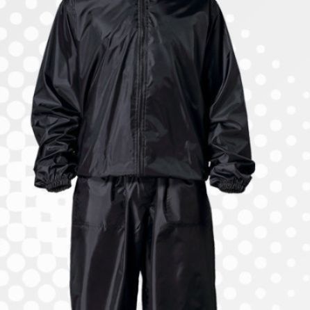 サウナグッズ 発汗促進塩化ビニル加工上下セットサウナウェア