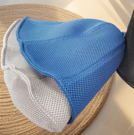 サウナグッズ 通気性抜群折りたたみ式メッシュサウナハット