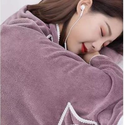 サウナグッズ 着られる多機能ポケット付きサウナタオル