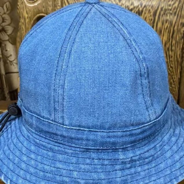 サウナグッズ デニム風カジュアルサウナハット
