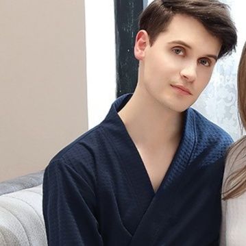 サウナグッズ 和風襟合わせ軽量速乾浴衣風ガウン