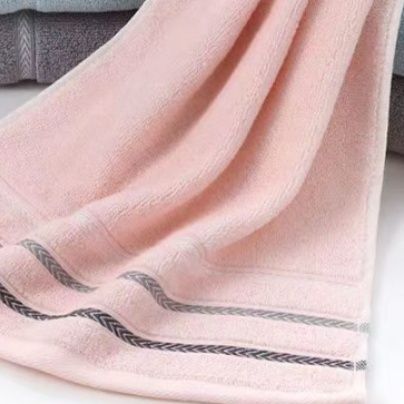 サウナグッズ 編み込みライン入り高吸水サウナタオル