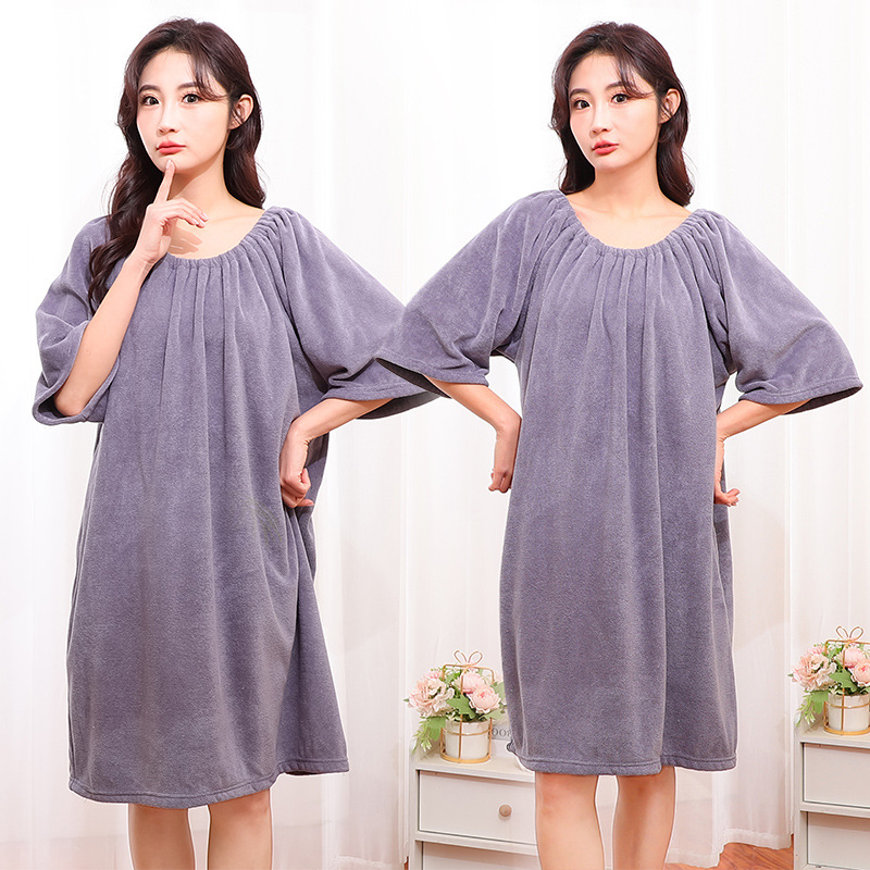 サウナグッズ 吸水速乾ふんわりゆったりサウナワンピースウエア