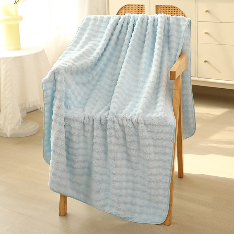 サウナグッズ ふわふわ極上肌触り厚手サウナタオル