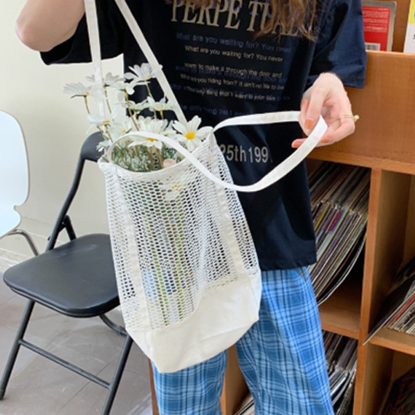 サウナグッズ サウナバッグ 女性用サウナバッグ 網目肩掛け大容量軽量鞄
