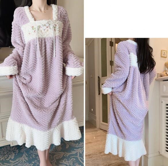 サウナグッズ ふわもこサウナウェア ナイトガウン レディース ルームウェア