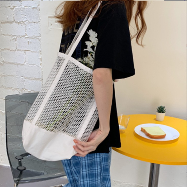 サウナグッズ サウナバッグ 女性用サウナバッグ 網目肩掛け大容量軽量鞄