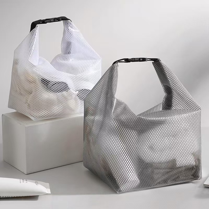 サウナウェア/サウナハット　サウナグッズ 透明メッシュ防水サウナバッグ